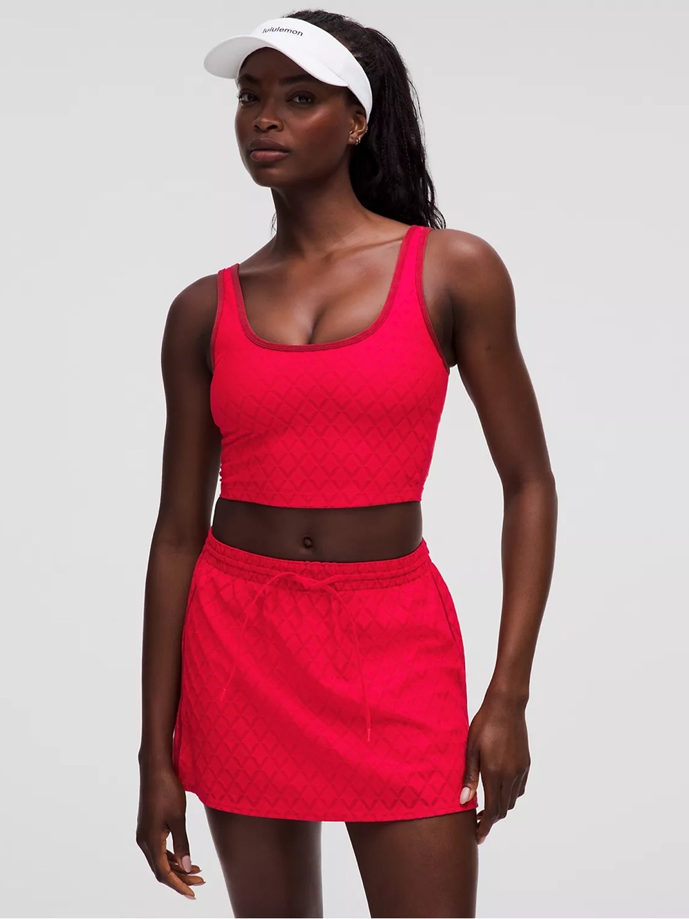 Lululemon Textured Mesh Tennis Tank